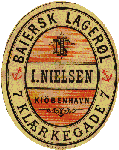 1877 - 1884 Baiersk lager&oslash;l aftappet i Kl&aelig;rkegade 
