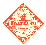 1891 - 1906 hvidtøl no 3 fra Arbejdernes Forbrugsforenings Bryggeri