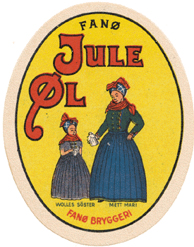 o 1950 Juleøl fra Fanø med Mett Mari og Wolles Söster