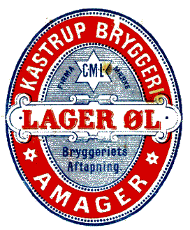 1885-1891 lagerøl fra Kastrup Bryggeri