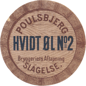 1896 - omkring 1905 Poulsbjerg hvidtøl no 2 