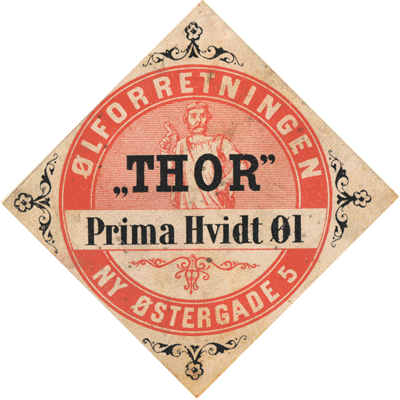 ca 1890 THOR Prima Hvidtøl