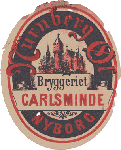 Ca 1900 Carlsminde Nürnberg øl 