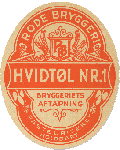 ca. 1955 Rode Bryggeri, hvidtøl no 1