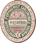 c 1900 Pilsner øl fra Carlsminde Nyborg