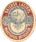 ca 1885 Marstrands bryggerier baiersk lagerøl