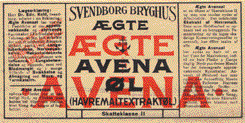 ca. 1935 Svendborg Avenaøl 