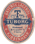 Ca. 1895 bayersk lagerøl fra Tuborg 