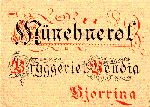 Ca 1890 Vendia Münchener øl