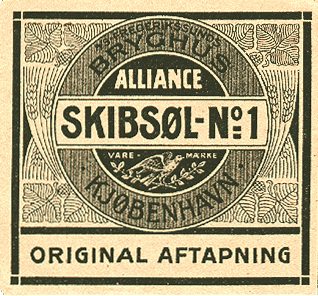 1910 - 1913 Alliance Skibsøl no 1