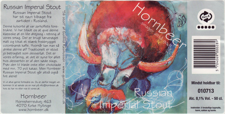 orn Beer, Russian Imperial Stout, Juli 2008