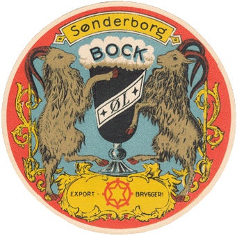 ca 1935 Bock øl fra Sønderborg 