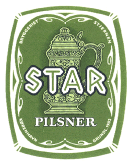 ca. 1960 Star Pilsner fra Stjernen 