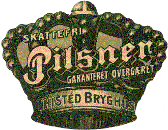 o 1900 Thisted Bryghus  Skattefri Pilsner 