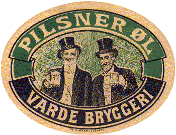 ca 1910 Hat øl fra Varde Bryggeri 