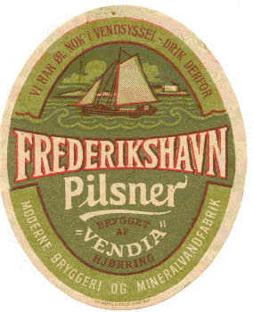 ca .1948 Pilsner fra Vendia Hjørring